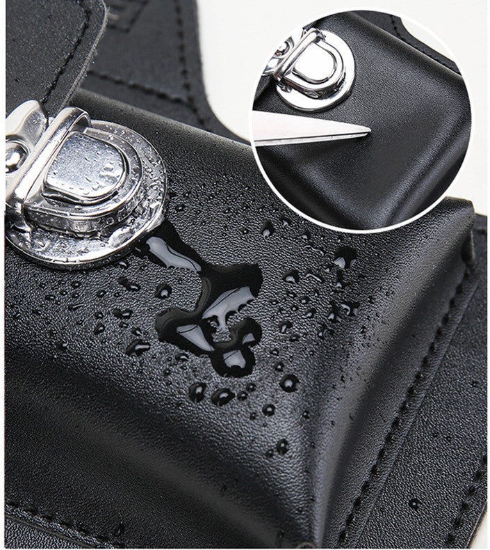 Premium PU Leather Phone Case With Hook