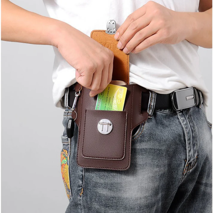 Premium PU Leather Phone Case With Hook - Image 5