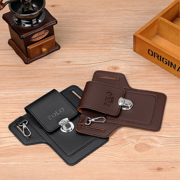 Premium PU Leather Phone Case With Hook - Image 3