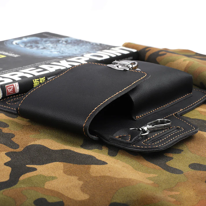 Premium PU Leather Phone Case With Hook - Image 11